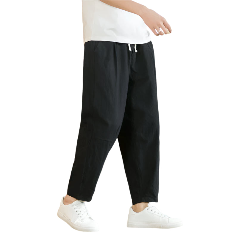 Cotton Linen Casual Pants