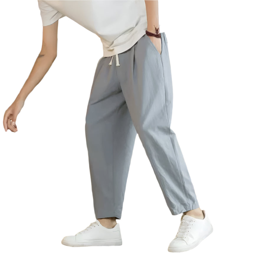 Cotton Linen Casual Pants